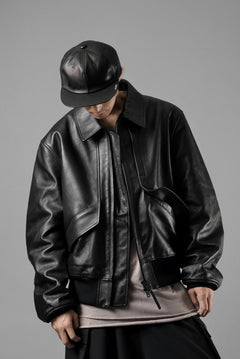 画像をギャラリービューアに読み込む, ISAMU KATAYAMA BACKLASH FLAT VISOR CAP / MONOCHROME LUXURY STEER (BLACK)