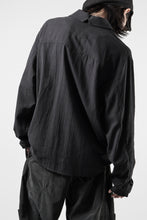 画像をギャラリービューアに読み込む, Professor.E EMBROIDERED SHIRT (BLACK)