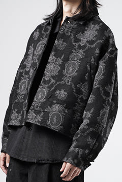 画像をギャラリービューアに読み込む, Professor.E E'ACQUARD CROPPED JACKET 2.0 (E TEXTURED JACQUARD)