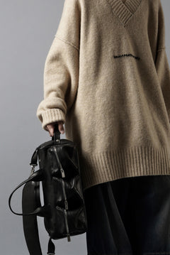 画像をギャラリービューアに読み込む, Portaille GP22 MILITARY BOSTON BAG / ROMA SOFT TANNED HORSE LEATHER (DEEP BLACK)