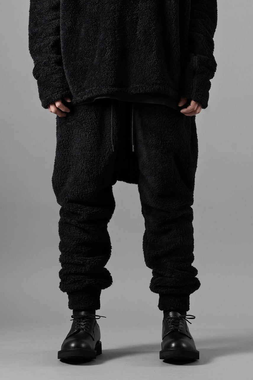 N/07 exclusive BOA FLEECE JODHPURS PANTS feat. A.F ARTEFACT (BLACK)