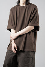 画像をギャラリービューアに読み込む, entire studios HEAVY BOXY TEE (BRUNETTE)
