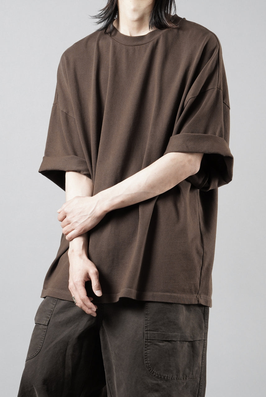 画像をギャラリービューアに読み込む, entire studios HEAVY BOXY TEE (BRUNETTE)