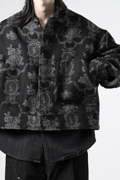 画像をギャラリービューアに読み込む, Professor.E E'ACQUARD CROPPED JACKET 2.0 (E TEXTURED JACQUARD)