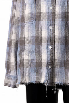 画像をギャラリービューアに読み込む, FULLCOUNT x N/07 exclusive Original Check Flannel Shirt (Blue)