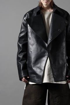 画像をギャラリービューアに読み込む, ierib exclusive Jean Coat-Blouson / Horse Nubuck Leather (BLACK)