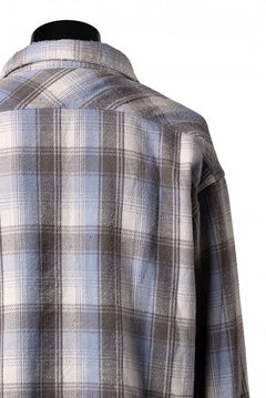 画像をギャラリービューアに読み込む, FULLCOUNT x N/07 exclusive Original Check Flannel Shirt (Blue)