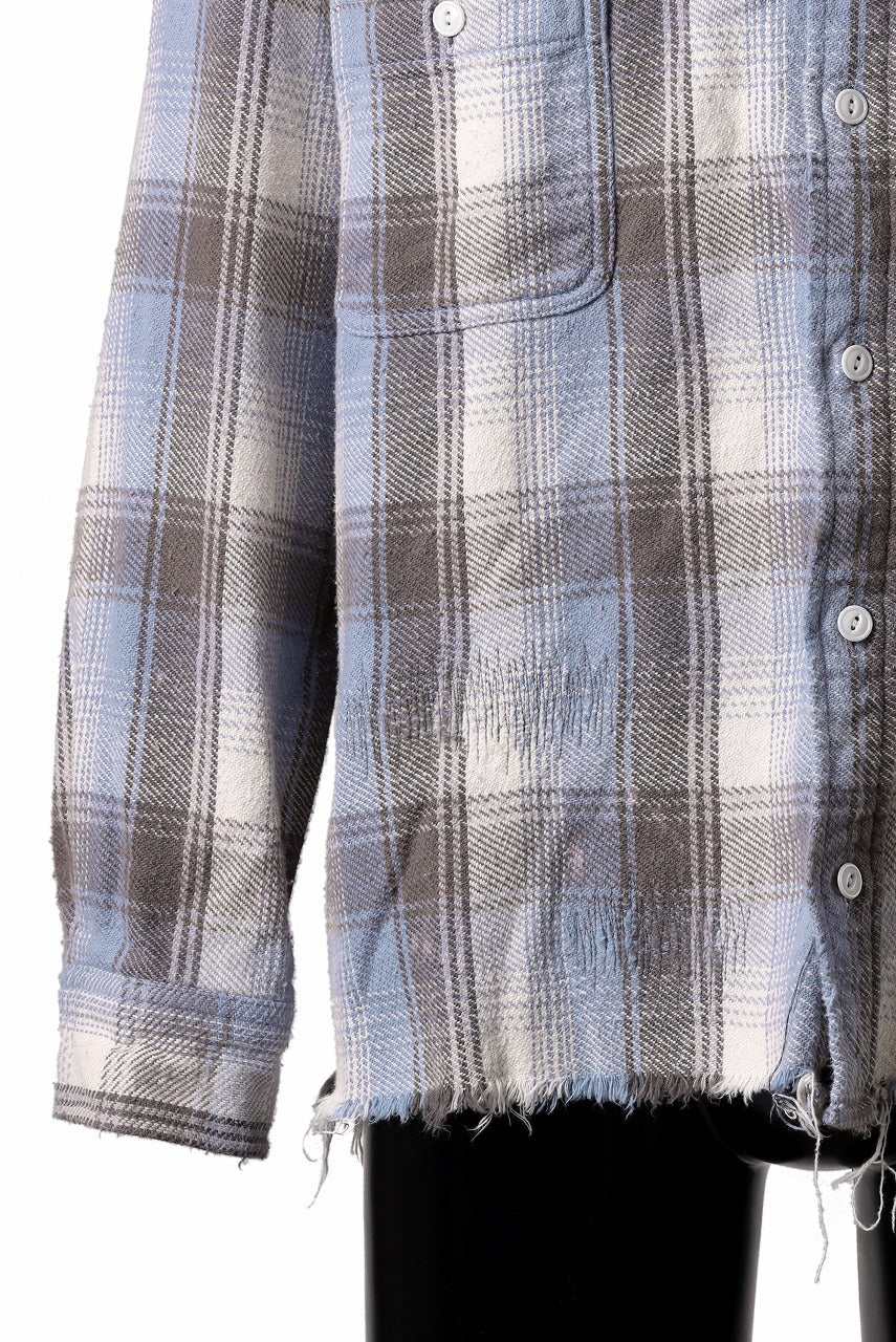 FULLCOUNT x N/07 exclusive Original Check Flannel Shirt (Blue)