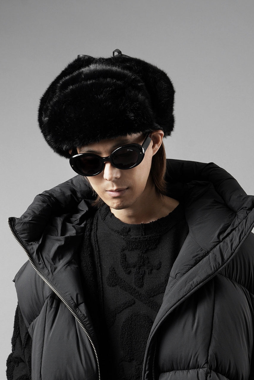 画像をギャラリービューアに読み込む, MASTERMIND WORLD x KANGOL® FAUX FUR TRAPPER (BLACK)