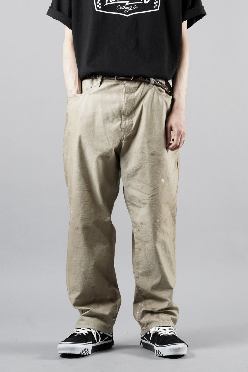 画像をギャラリービューアに読み込む, MADNESS RUSTIC DIRTY CHINO PANTS (BEIGE)