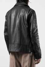 画像をギャラリービューアに読み込む, A LEATHER Roadster Jacket / SMOOTH COWHIDE (BLACK)