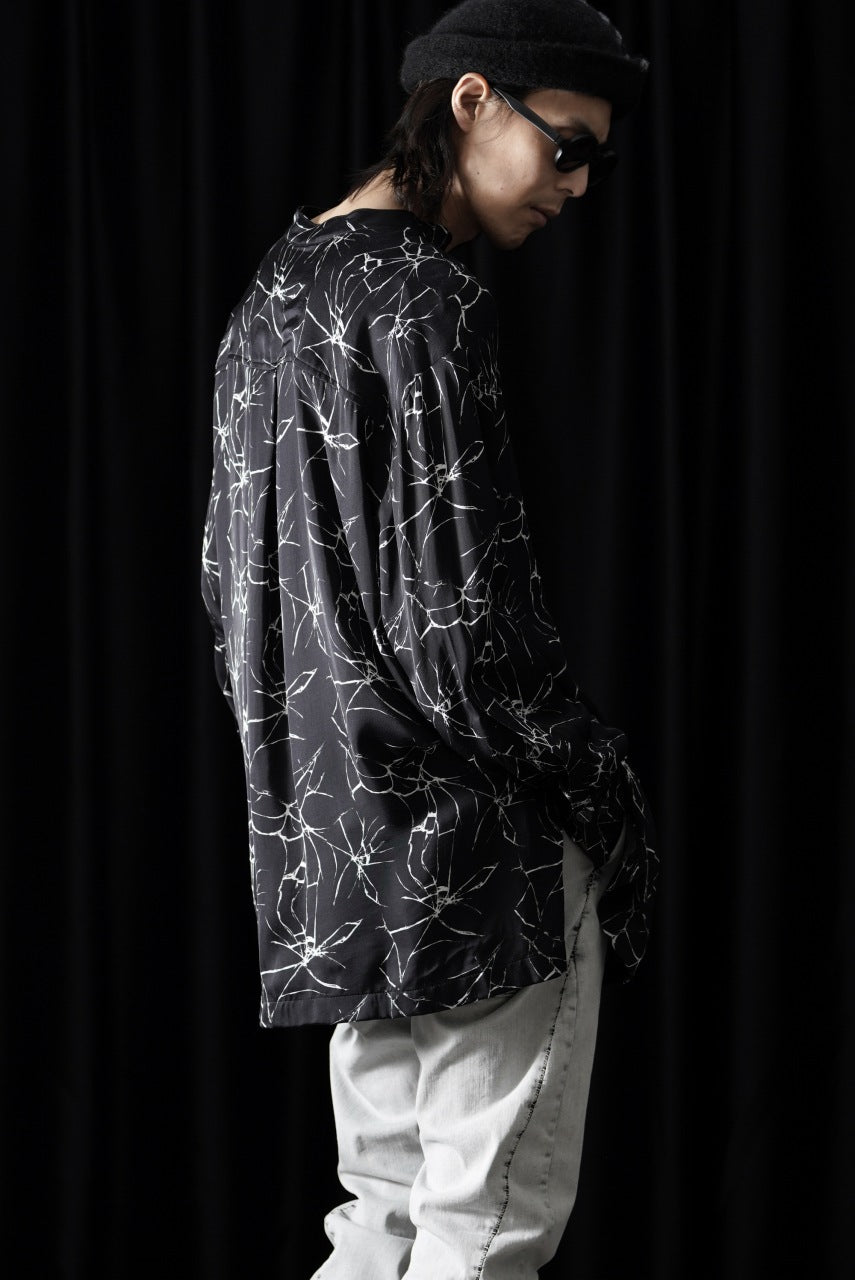 画像をギャラリービューアに読み込む, thom/krom RELAXED AOP SHIRT / SOFT VISCOSE (MARBLE PRINT)