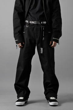 画像をギャラリービューアに読み込む, mastermind JAPAN x Dickies DUCK PANTS (BLACK)