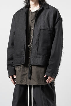 Load image into Gallery viewer, Professor.E DOTS COACH JACKET (BLACK)
