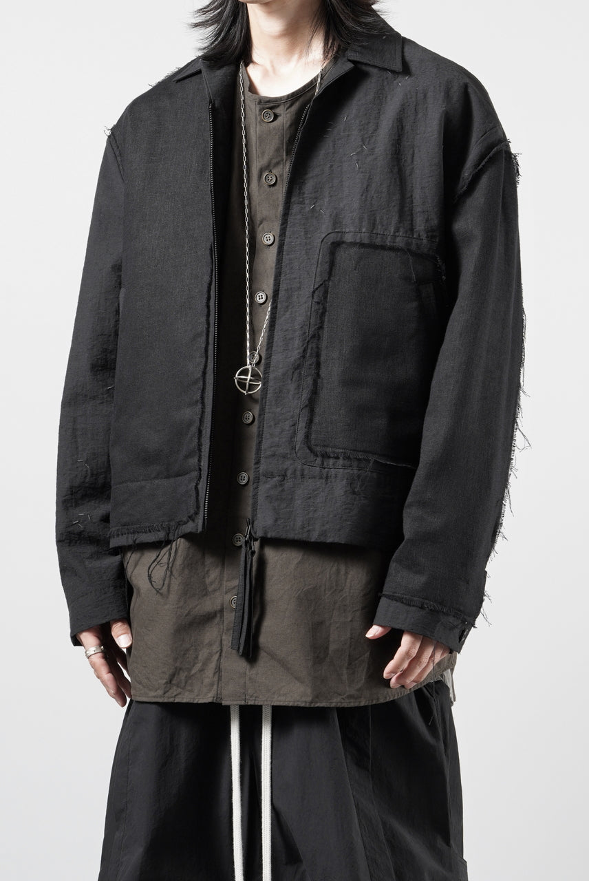 Load image into Gallery viewer, Professor.E DOTS COACH JACKET (BLACK)