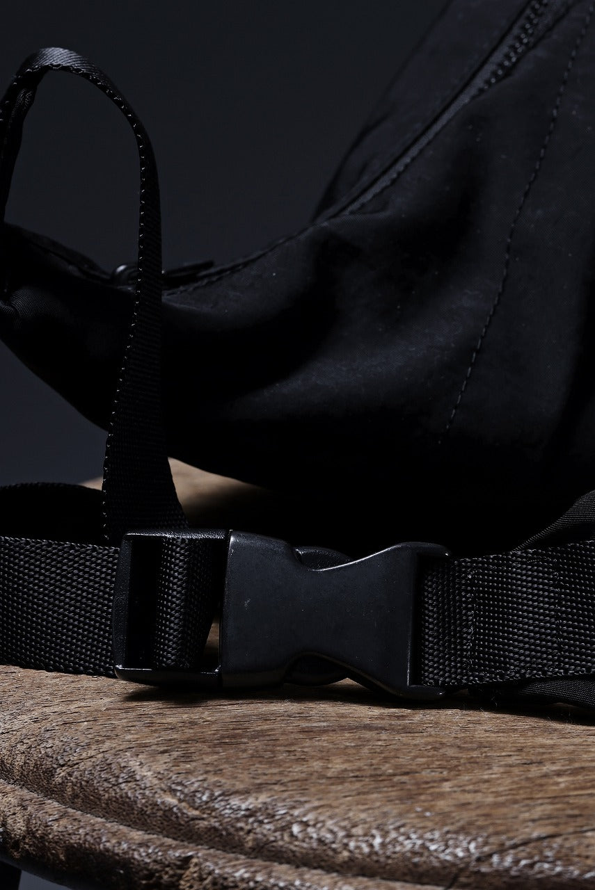 画像をギャラリービューアに読み込む, Y&#39;s 3 POCKETS SHOULDER BAG / NY WASHER TWILL (BLACK)