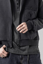 画像をギャラリービューアに読み込む, Professor.E AGED SINGLE POCKET JACKET (WASHED BLACK)【26SS PRE SALE】