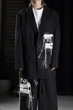 Load image into Gallery viewer, Y-3 Yohji Yamamoto SPORTS UNIFORM PATCH BLAZER (BLACK)