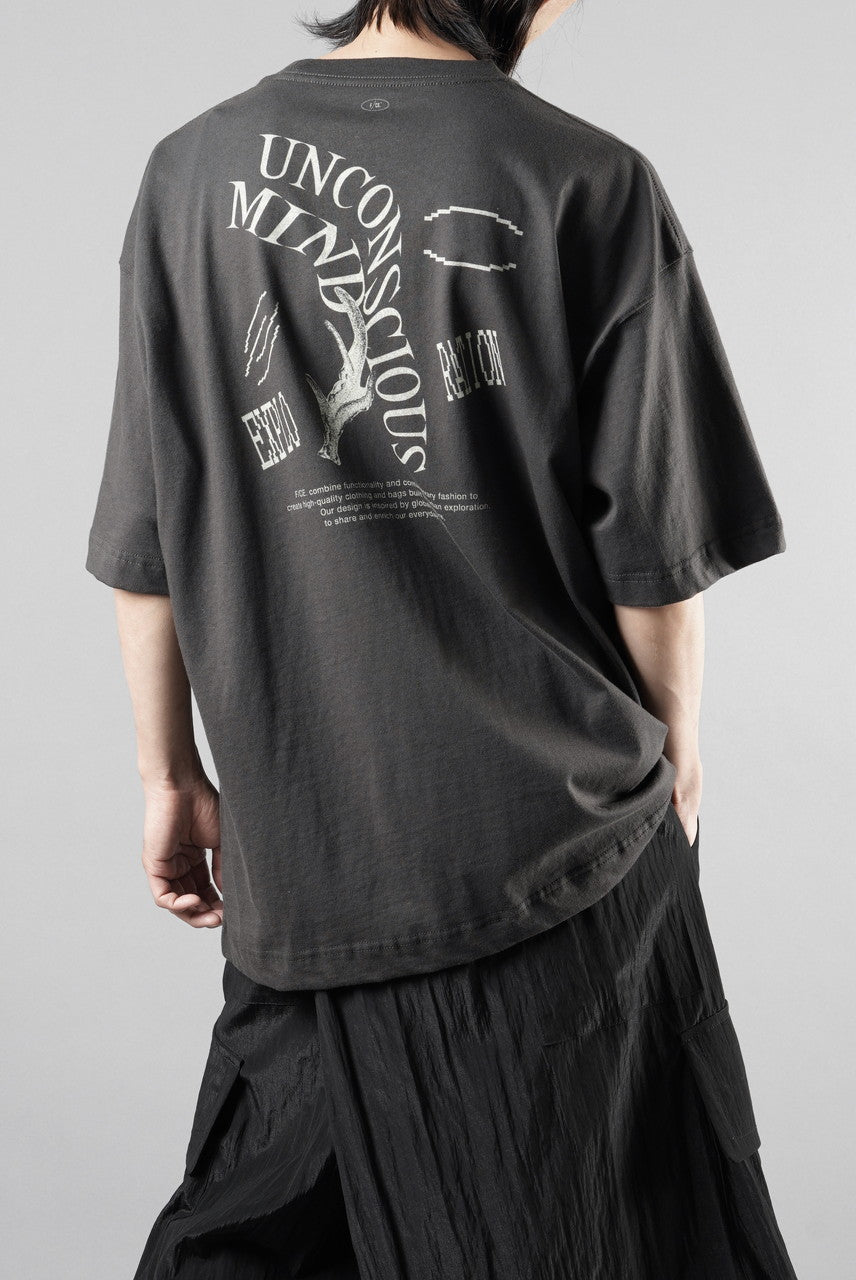 画像をギャラリービューアに読み込む, F/CE. MY QUEEN TEE  BY M.ENOMOTO (CHARCOAL)