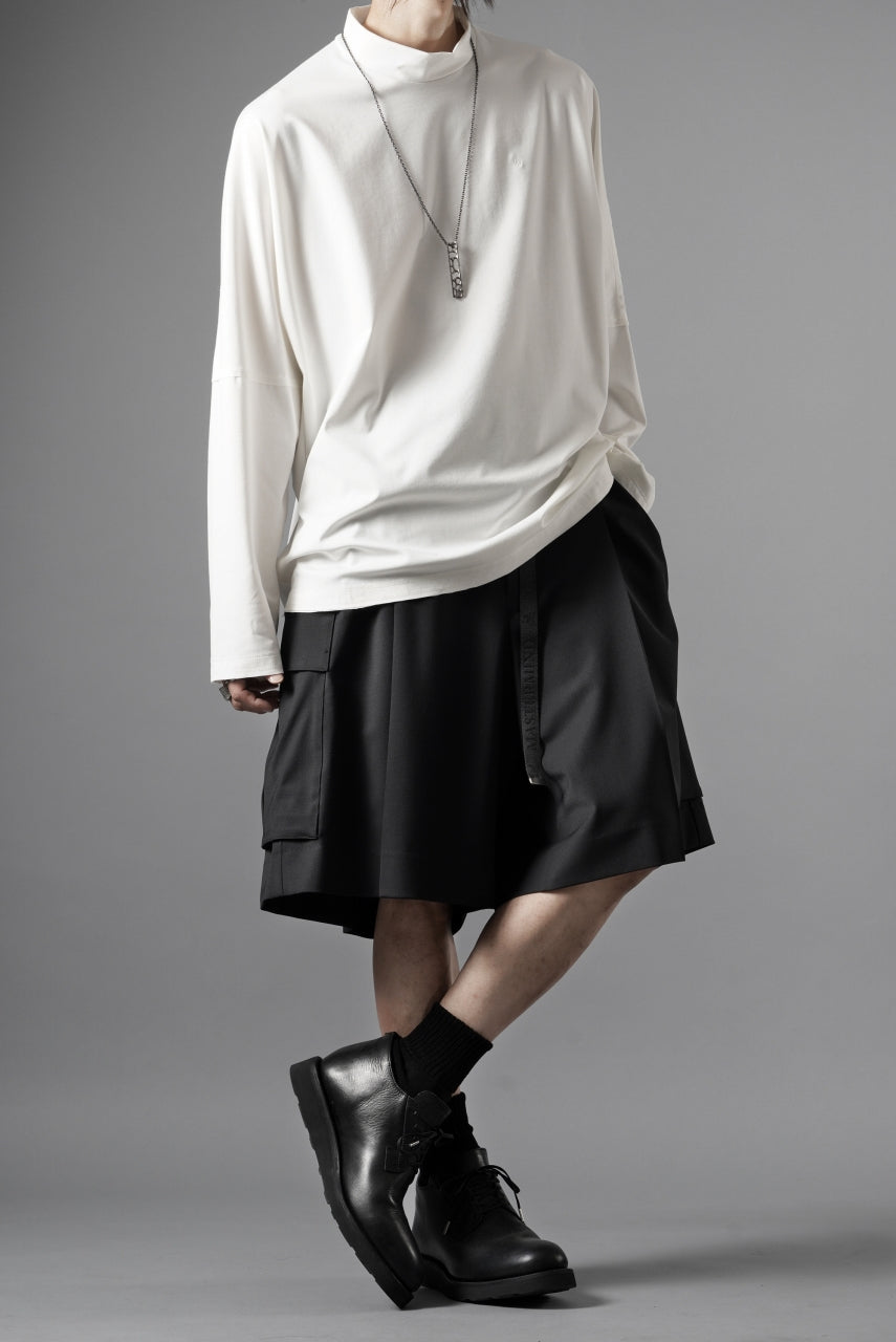 TARO HORIUCHI / th products Dolman L/S Tee / high gauge bare smooth (white)