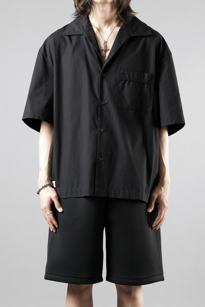 entire studios SS OPEN COLLAR SHIRT (BLACK)の商品ページ
