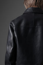 画像をギャラリービューアに読み込む, ierib exclusive Lukas Jacket / Horse Nubuck Leather (BLACK)