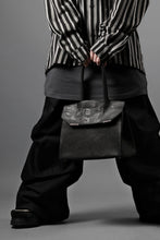 画像をギャラリービューアに読み込む, ierib exclusive TYPE-Ⅱ Bark Bag 30 / Wild Boar + Waxed Horse Butt Leather (BLACK)