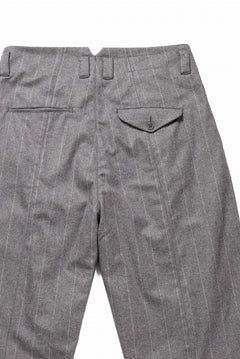 画像をギャラリービューアに読み込む, Hannibal. Wide Pleated Trousers / Homer 222. (GREY MARBLE)
