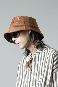 Load image into Gallery viewer, ierib exclusive Bucket Hat / Vintage SAKABUKURO (BROWN #A)