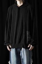 Load image into Gallery viewer, ISABEL BENENATO Viscose Knit Patch Hoodie (BLACK)