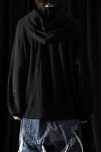 Load image into Gallery viewer, ISABEL BENENATO Viscose Knit Patch Hoodie (BLACK)