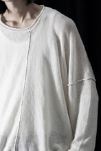 Load image into Gallery viewer, ISABEL BENENATO Linen Crew-Neck Sweater (WHITE)