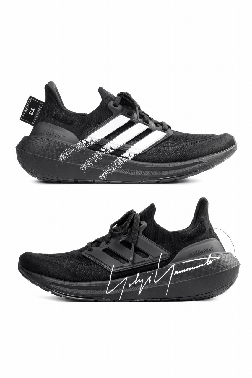 Y-3 Yohji Yamamoto ULTRABOOST LIGHT  (BLACK x WHITE)