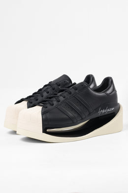 Y-3 Yohji Yamamoto GENDO SUPER STAR (BLACK x BLACK x CREAM WHITE)