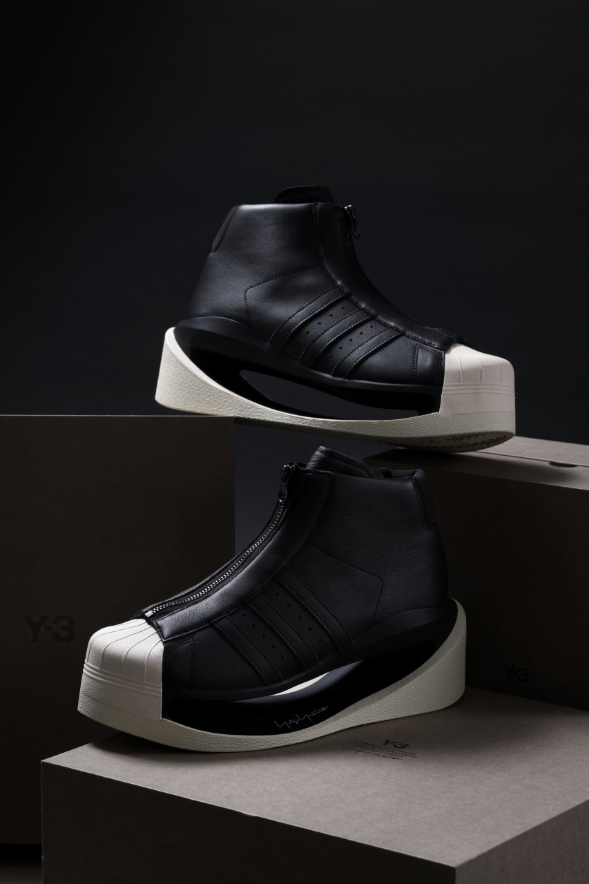 Y-3 Yohji Yamamoto GENDO PRO MODEL(BLACK x BLACK x CREAM WHITE)