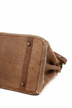 Load image into Gallery viewer, ierib exclusive Bark Bag #30 / Vintage JP SAKABUKURO Fabric + Marble Cordovan Leather (BROWN#A)