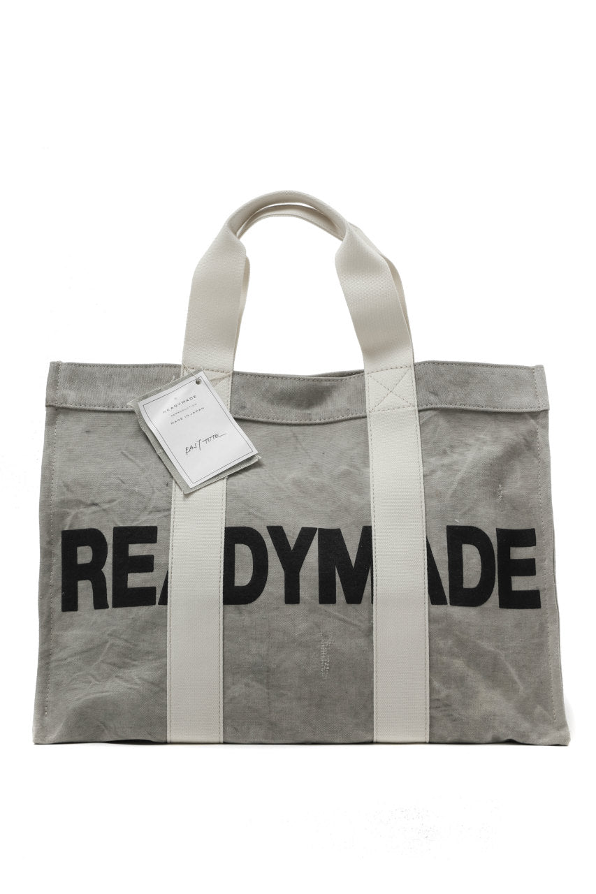 READYMADE EASY TOTE BAG LARGE (WHITE #a)