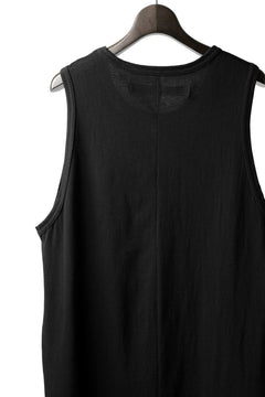 画像をギャラリービューアに読み込む, A.F ARTEFACT SIDE SLIT LONG TANK TOP (BLACK)