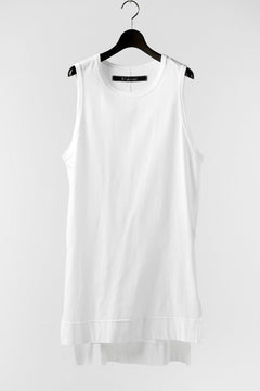 Load image into Gallery viewer, A.F ARTEFACT SIDE SLIT LONG TANK TOP (WHITE)