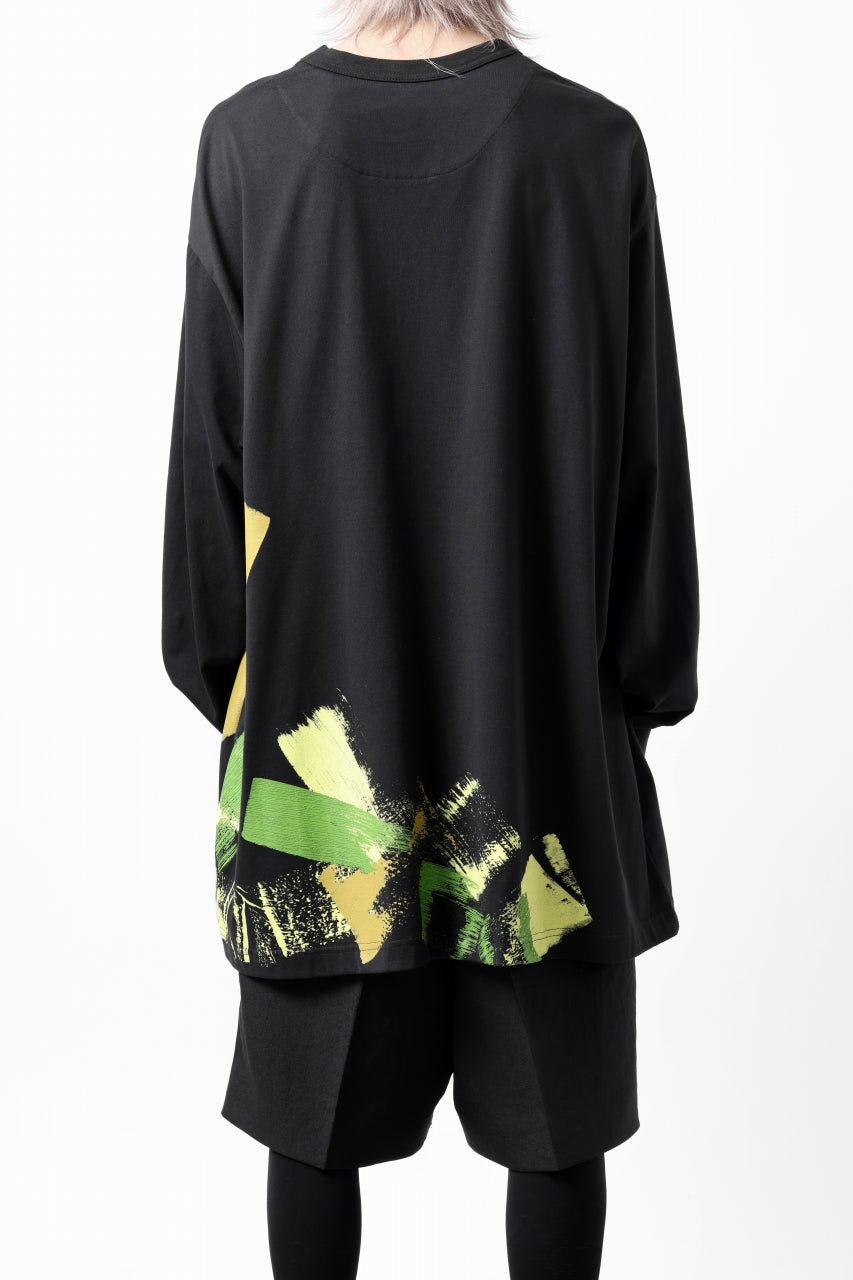 Y-3 Yohji Yamamoto GFX LONG SLEEVE TOP / SC JERSEY (BLACK)の商品ページ