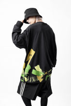 Load image into Gallery viewer, Y-3 Yohji Yamamoto GFX LONG SLEEVE TOP / SC JERSEY (BLACK)