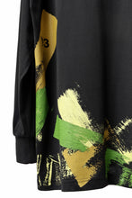 Load image into Gallery viewer, Y-3 Yohji Yamamoto GFX LONG SLEEVE TOP / SC JERSEY (BLACK)