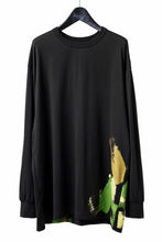 Load image into Gallery viewer, Y-3 Yohji Yamamoto GFX LONG SLEEVE TOP / SC JERSEY (BLACK)