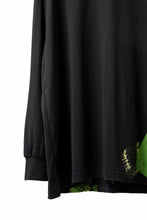 Load image into Gallery viewer, Y-3 Yohji Yamamoto GFX LONG SLEEVE TOP / SC JERSEY (BLACK)