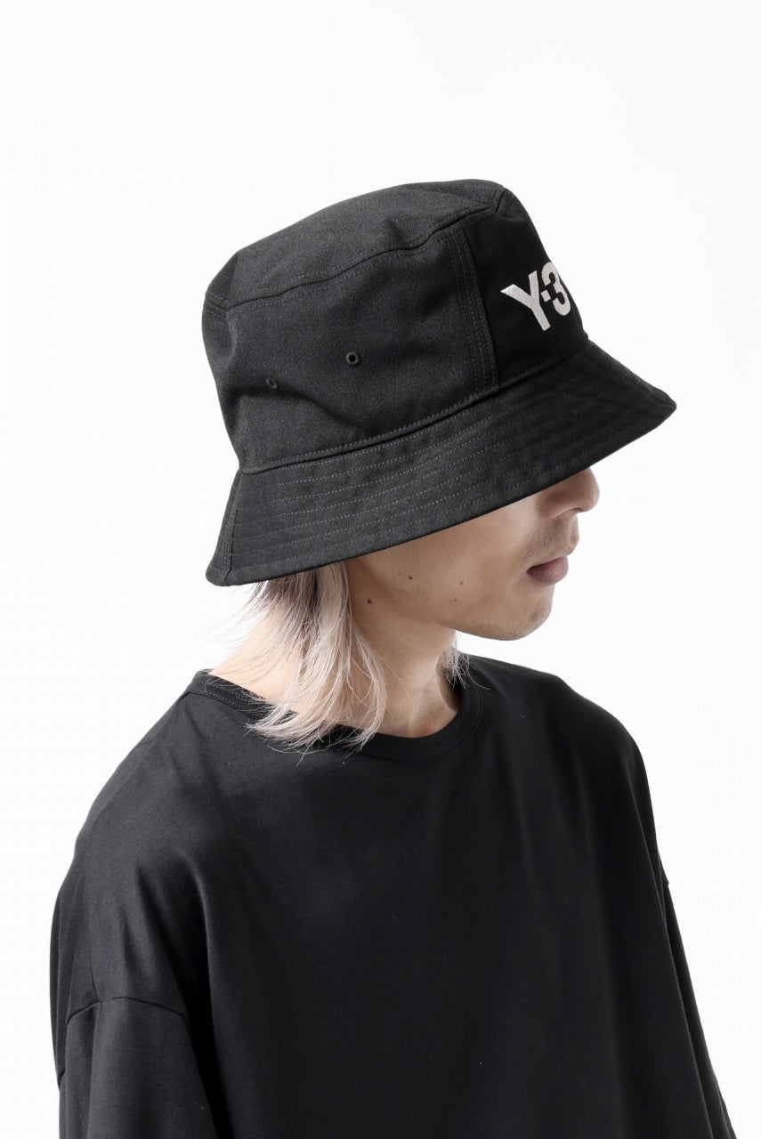 Y-3 Yohji Yamamoto BUCKET HAT (BLACK) – LOOM OSAKA