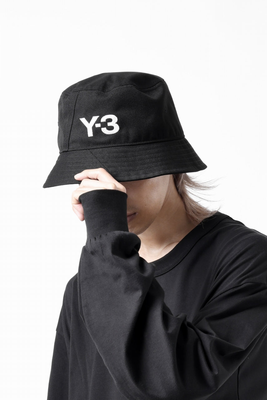 Y-3 Yohji Yamamoto BUCKET HAT (BLACK)