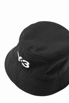 画像をギャラリービューアに読み込む, Y-3 Yohji Yamamoto BUCKET HAT (BLACK)