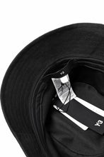 画像をギャラリービューアに読み込む, Y-3 Yohji Yamamoto BUCKET HAT (BLACK)