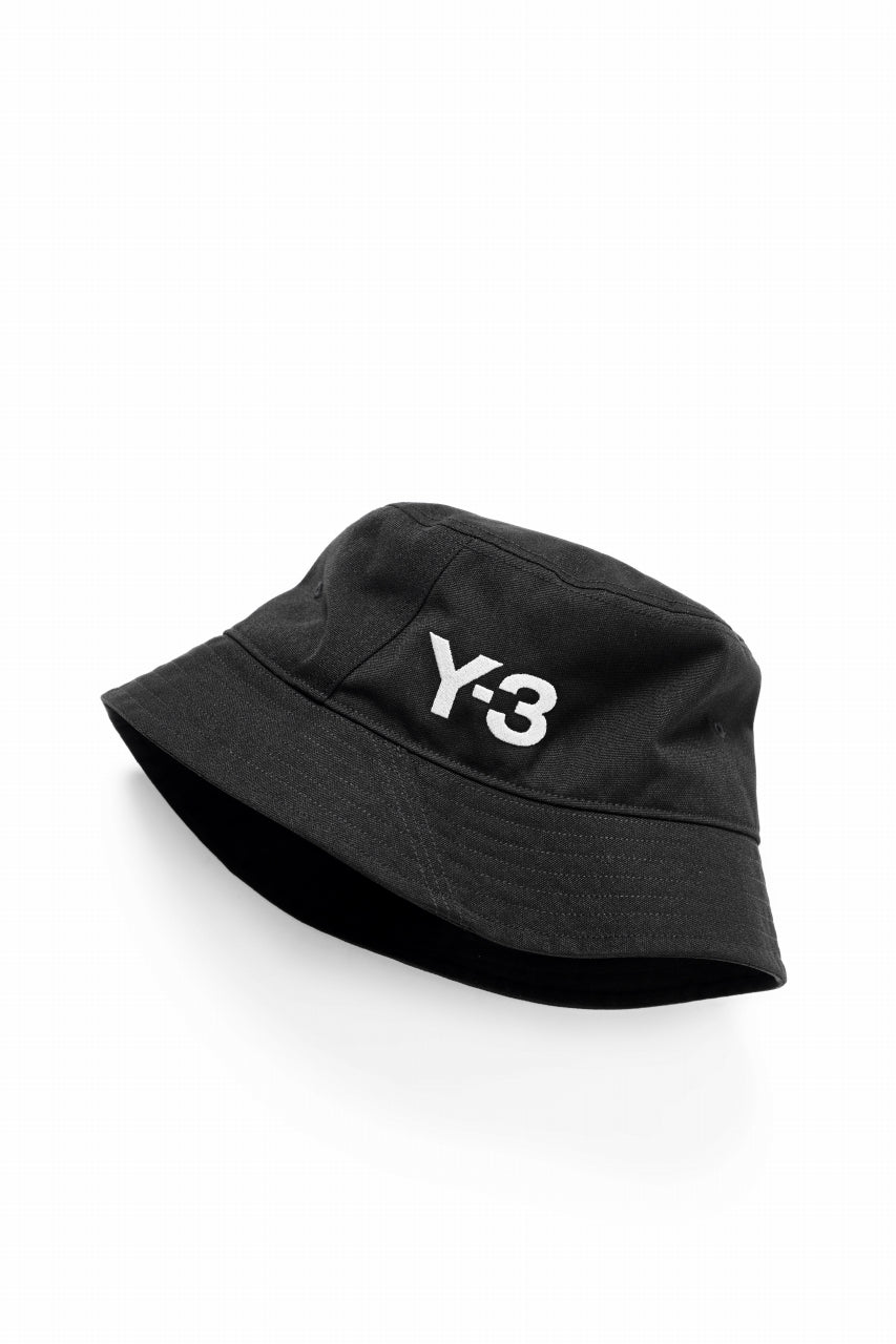 Y-3 Yohji Yamamoto BUCKET HAT (BLACK) – LOOM OSAKA