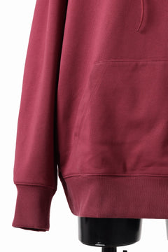 Load image into Gallery viewer, Y-3 Yohji Yamamoto CLASSIC CHEST LOGO HOODIE PARKA / FRENCH TERRY (SHADOW RED)